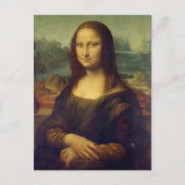 Postal La Mona Lisa
