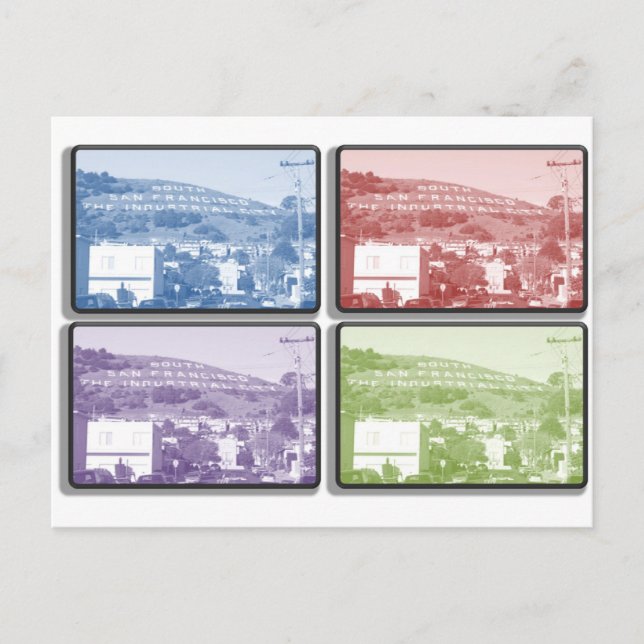 Postal La montaña - 4 marcos (Anverso)