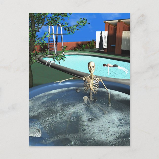 Postal La Muerte Toma La Tarde (Anverso)