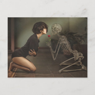Postal La muerte y la mucama