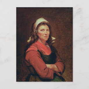 Postal La mujer del pueblo