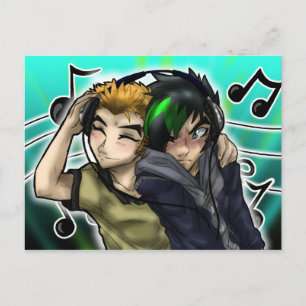 Postal La música en mi vida