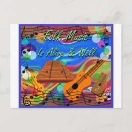 Postal La música folclórica está viva y bien