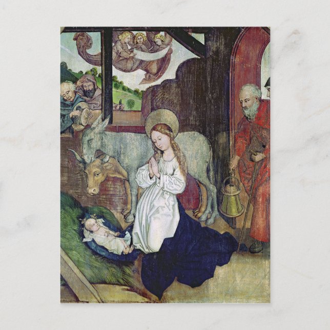 Postal La natividad (Anverso)
