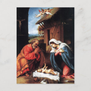 Postal La Natividad de Lotto