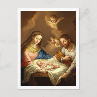 Postal La Natividad–José Campeche