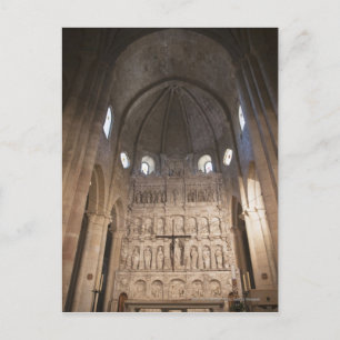 Postal La Nave Del Monasterio De Santa Maria De Poblet
