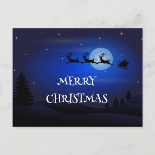 Postal la navidad comienza con cristo