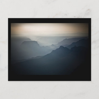 Postal La neblina del Gran Cañón del Norte