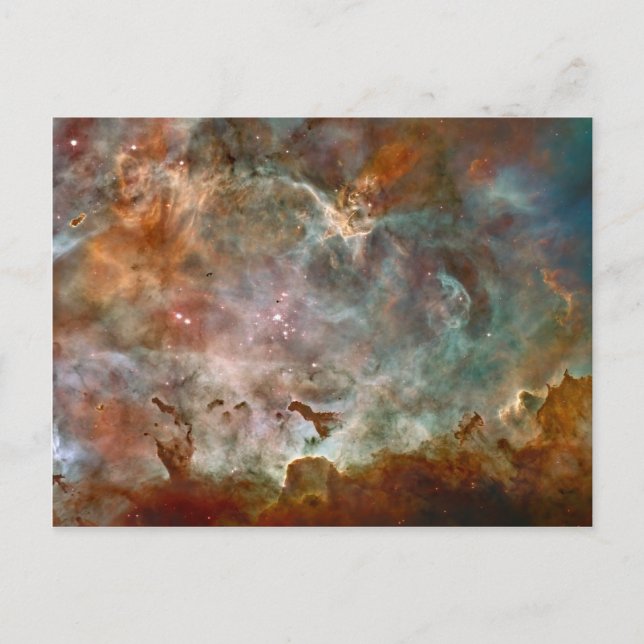 Postal La Nebulosa Carina (Anverso)