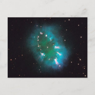 Postal La nebulosa del collar (telescopio Hubble)