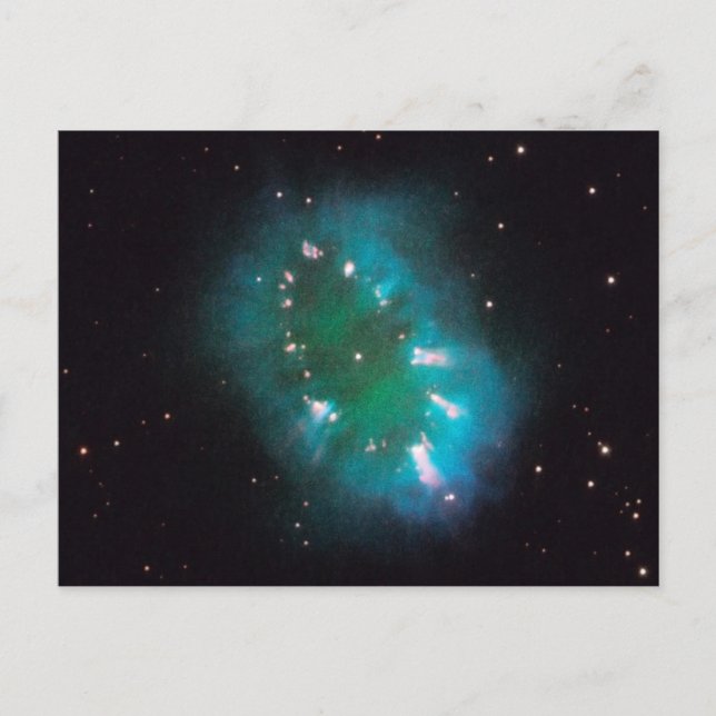 Postal La nebulosa del collar (telescopio Hubble) (Anverso)