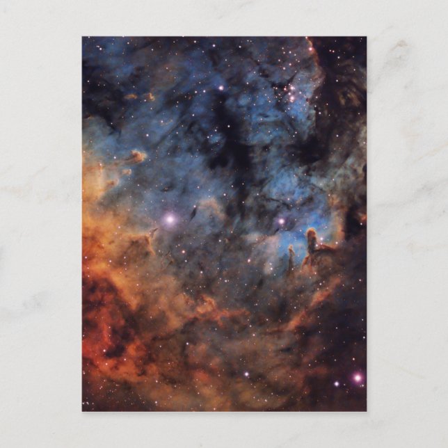 Postal La nebulosa del diablo (Anverso)