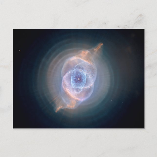 Postal La Nebulosa del Ojo de Gato (Anverso)