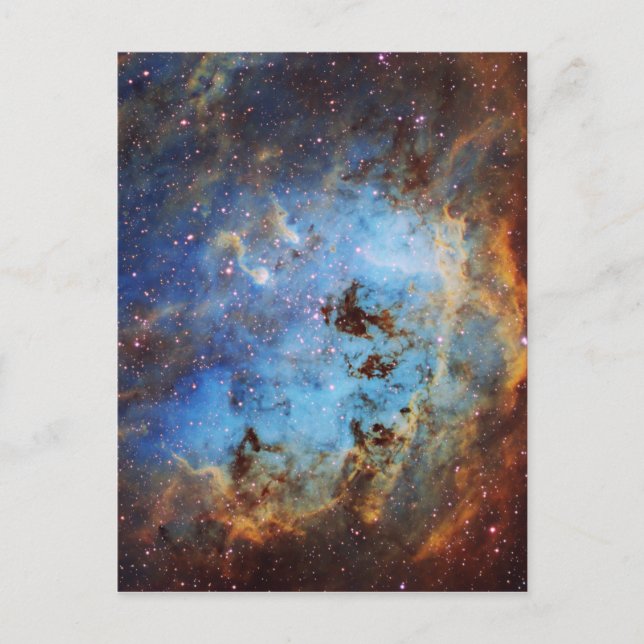 Postal La nebulosa del Tapdole (Anverso)