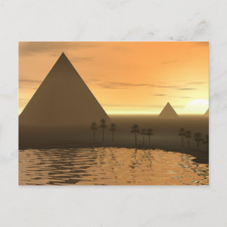 Postal La necrópolis de Giza