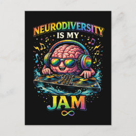 Postal La neurodiversidad es mi pasión