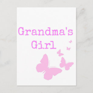 Postal La niña de la abuela