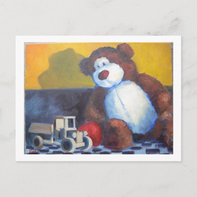 Postal La noche del día duro (Anverso)