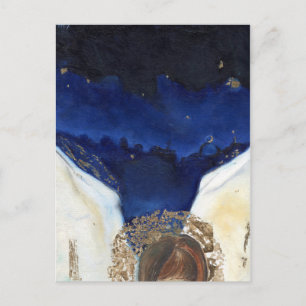 Postal La noche que el ángel tomó sus alas 2014