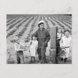 Postal La nueva granja de la familia Arnold - 1939