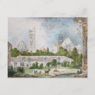 Postal La nueva Iglesia de Sainte-Genevieve