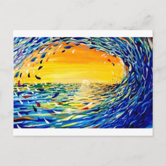 Postal La ola