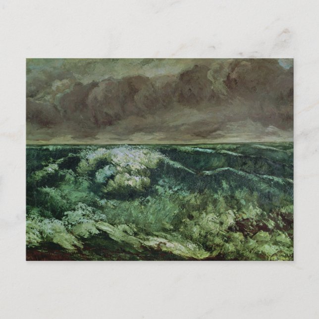 Postal La ola, después de 1870 (Anverso)