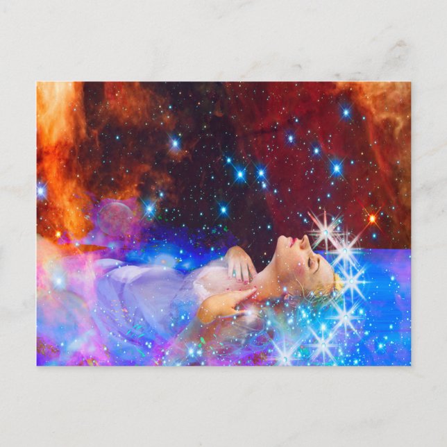 Postal La Ophelia de Shakespeare (Anverso)