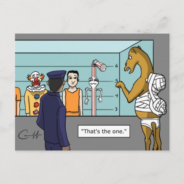 Postal "La paja" (Anverso)