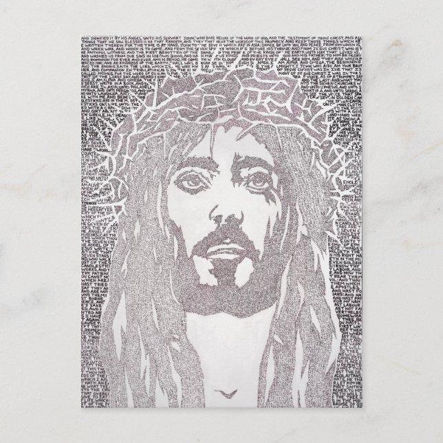 Postal La palabra es Cristo (Anverso)
