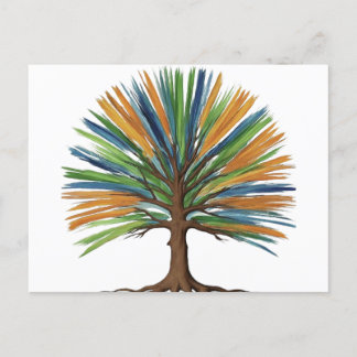 Postal La paleta de la naturaleza