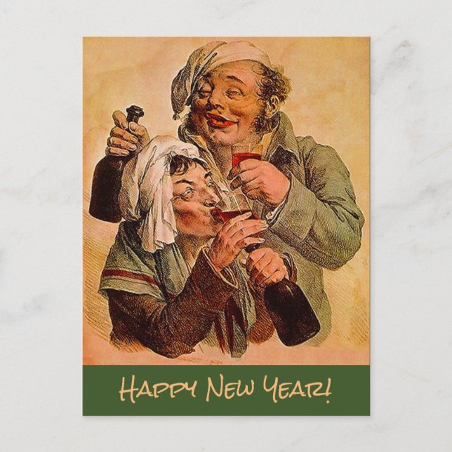 Postal La pareja de veteranos comparte el equipo de tosta (Anverso)