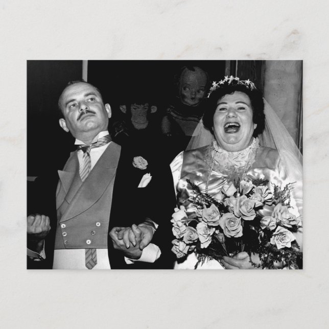 Postal La pareja feliz (Anverso)