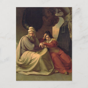 Postal La pareja real de luto por su hija muerta