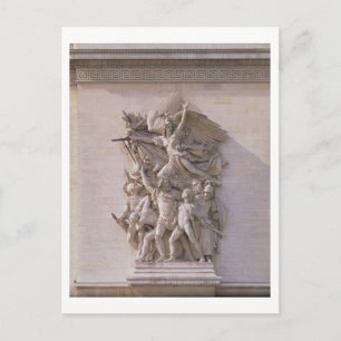 Postal La partida de los voluntarios en 1792 o El Mar