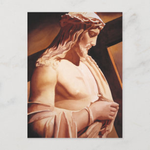 Postal "La Pasión" Arte Acuarela de Jesús