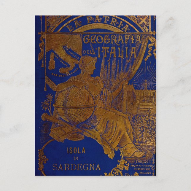 Postal La Patria Sardinia (Anverso)