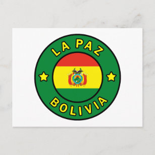 Postal La Paz Bolivia