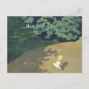 Postal La Pelota De Felix Vallotton