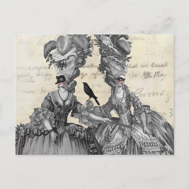 Postal La pelota de Halloween (Anverso)