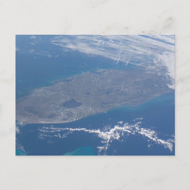 Postal La Península de Florida. (Anverso)