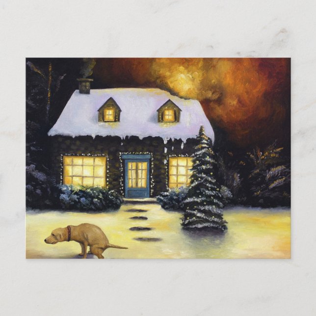 Postal La peor pesadilla de Kinkade (Anverso)