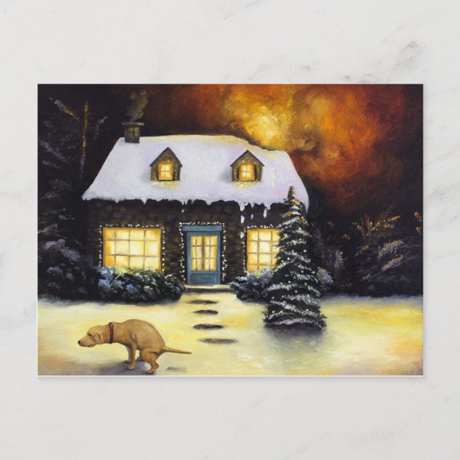 Postal La peor pesadilla de Kinkade (Anverso)