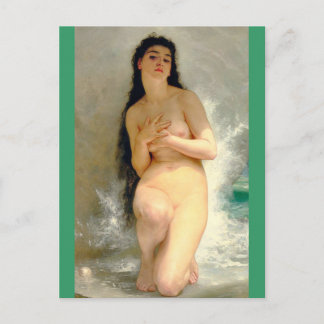 Postal La perla de Bouguereau