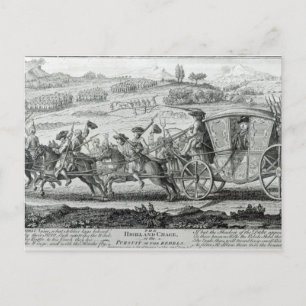 Postal La persecución de las tierras altas, 21 de febrero