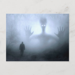 Postal La pesadilla de Halloween