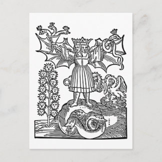 Postal La piedra filosofal