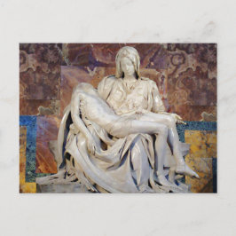 Postal La Pieta de Michelangelo Postcard