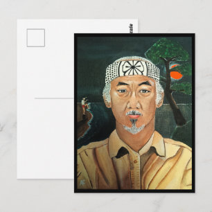 Postal La pintura de Sensei de Alfred Fox